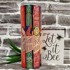 NWT GIFTABLE 🎁 Harry Potter Book Set Tumbler Stainless 20oz